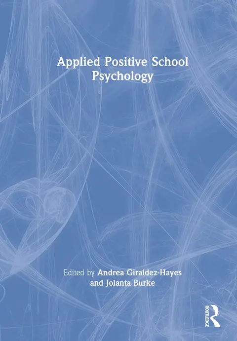 Cover of Applied Positive School Psychology