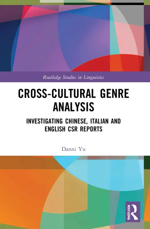 Cover of Cross-cultural Genre Analysis