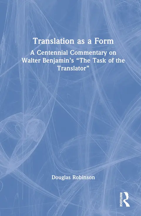 Cover of Translation as a Form