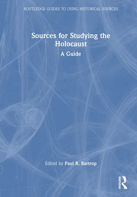 Cover of Sources for Studying the Holocaust