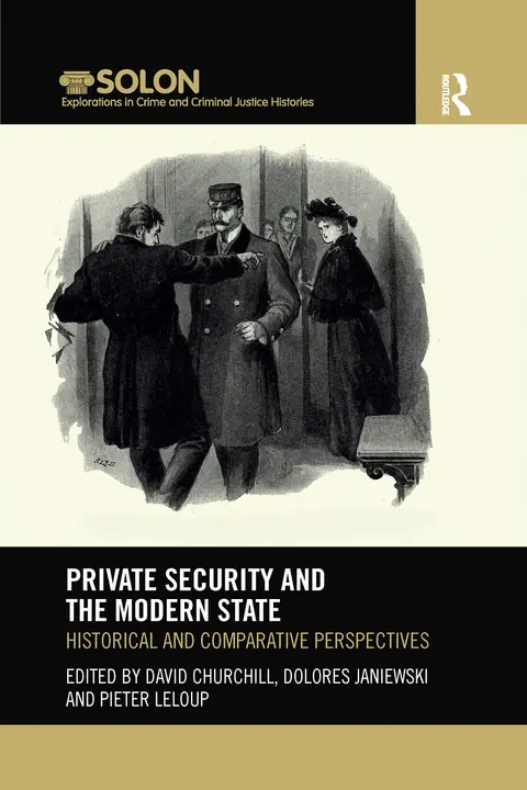 Cover of Private Security and the Modern State