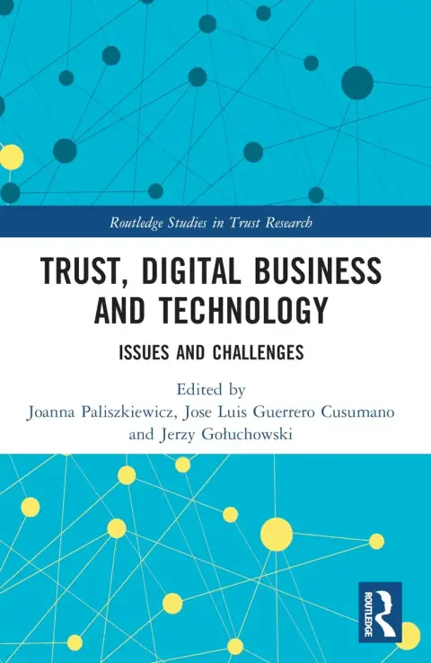 Cover of Trust, Digital Business and Technology