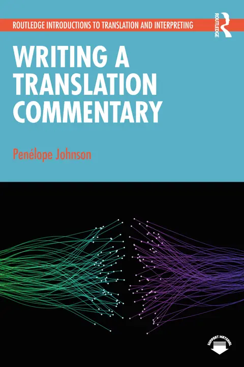 Cover of Writing a Translation Commentary