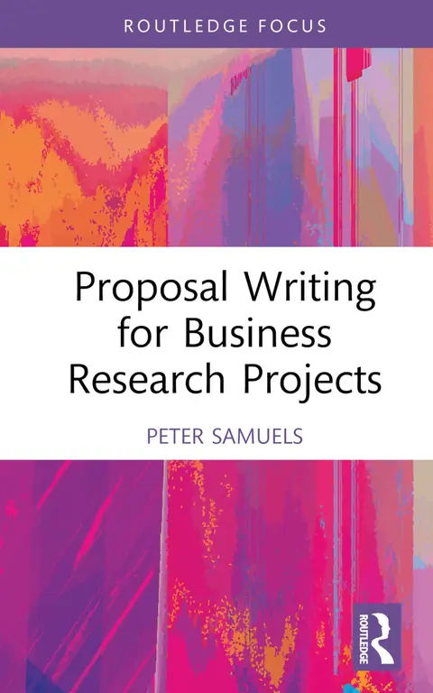 Cover of Proposal Writing for Business Research Projects