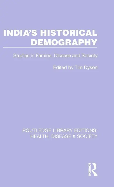 Cover of India's Historical Demography