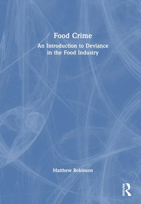 Cover of Food Crime