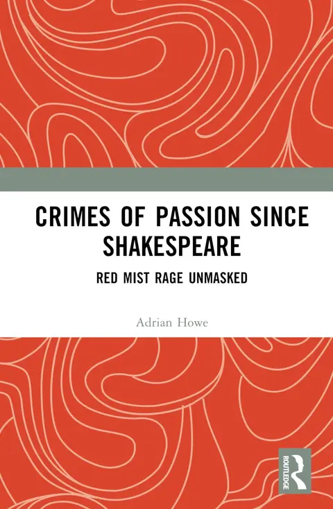 Cover of Crimes of Passion Since Shakespeare
