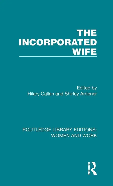 Cover of The Incorporated Wife