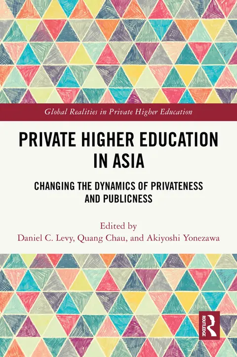 Cover of Private Higher Education in Asia