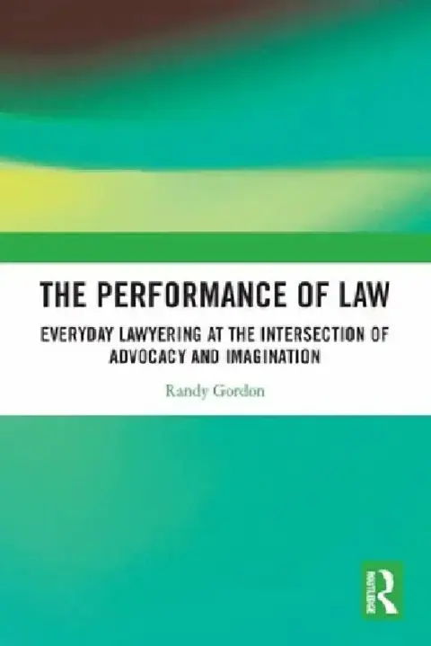 Cover of The Performance of Law