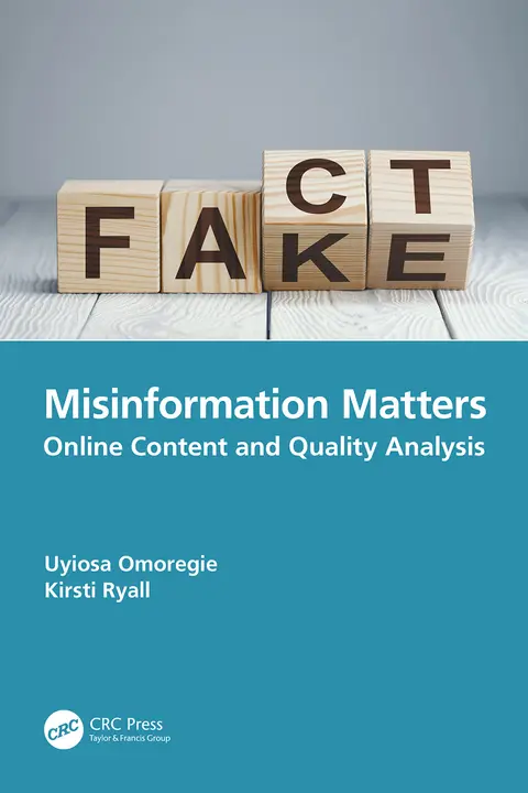 Cover of Misinformation Matters