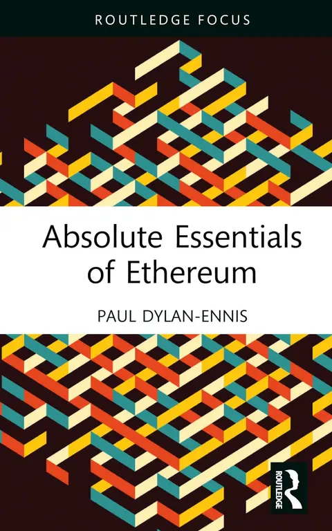 Cover of Absolute Essentials of Ethereum