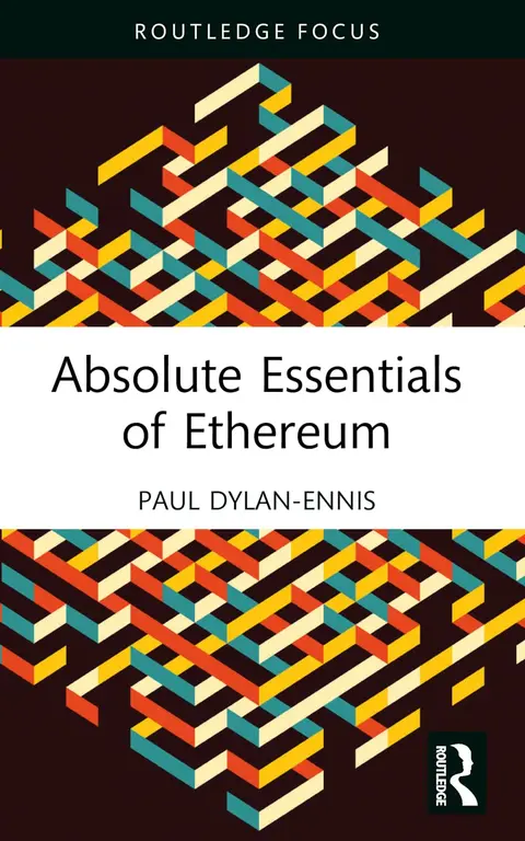 Cover of Absolute Essentials of Ethereum