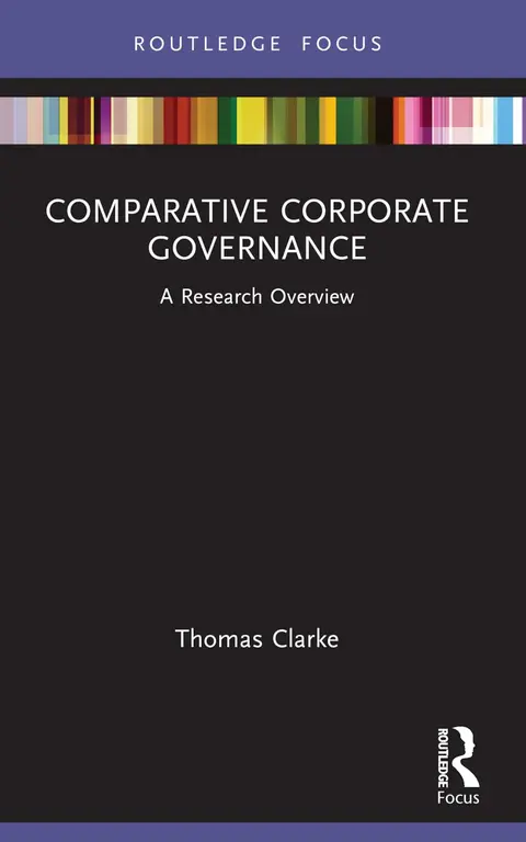 Cover of Comparative Corporate Governance