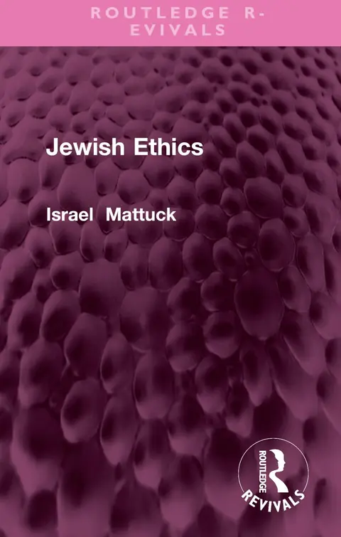 Cover of Jewish Ethics