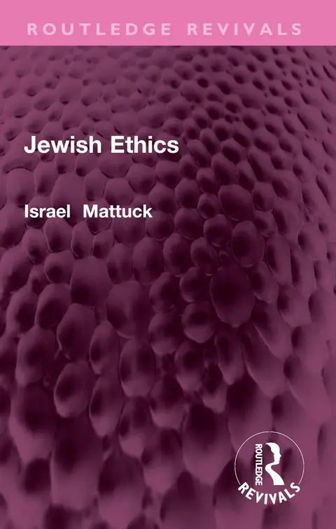 Cover of Jewish Ethics