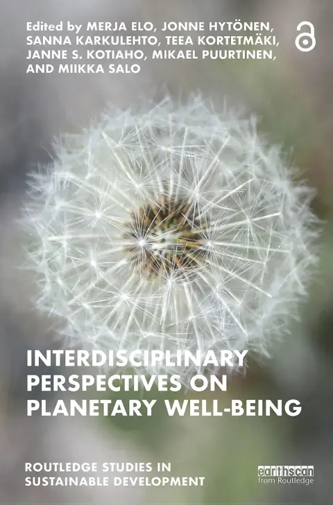 Cover of Interdisciplinary Perspectives on Planetary Well-Being