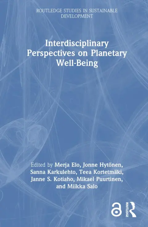 Cover of Interdisciplinary Perspectives on Planetary Well-Being