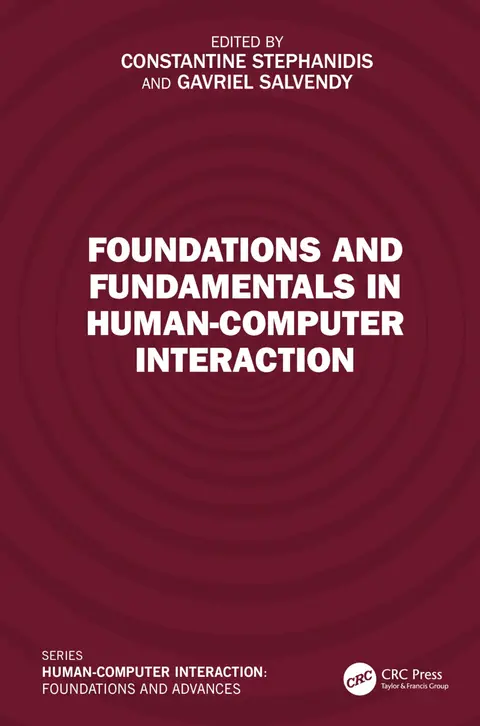 Cover of Foundations and Fundamentals in Human-Computer Interaction