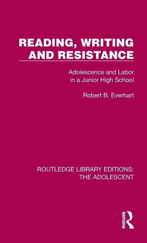 Cover of Reading, Writing and Resistance