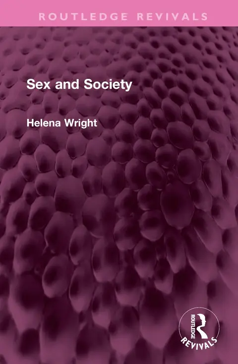 Cover of Sex and Society