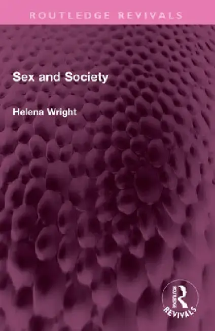 Cover of Sex and Society