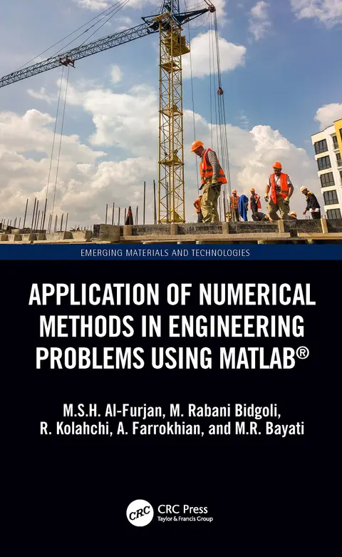 Cover of Application of Numerical Methods in Engineering Problems Using Matlab (hb 2023)