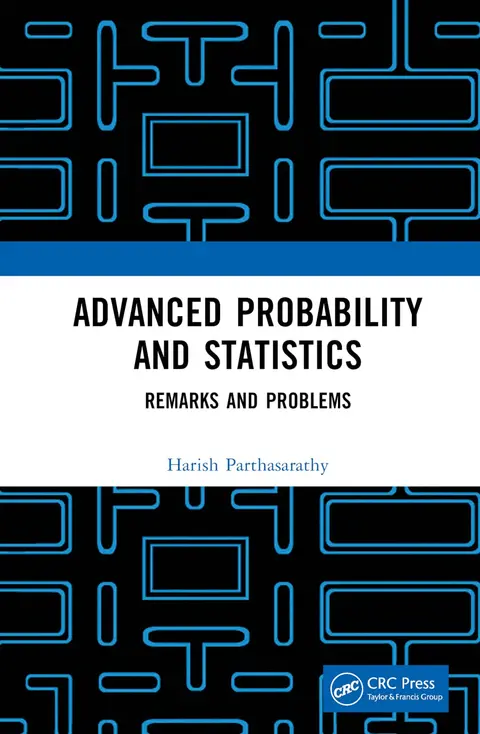 Cover of Advanced Probability and Statistics