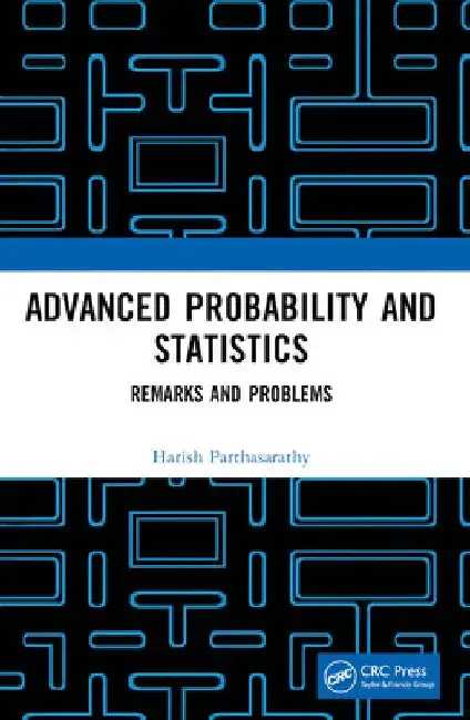 Cover of Advanced Probability and Statistics