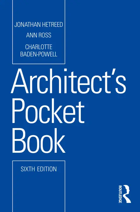 Cover of Architects Pocket Book 6Ed (Pb 2023)