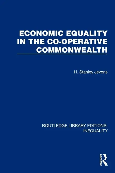 Cover of Economic Equality in the Co-operative Commonwealth