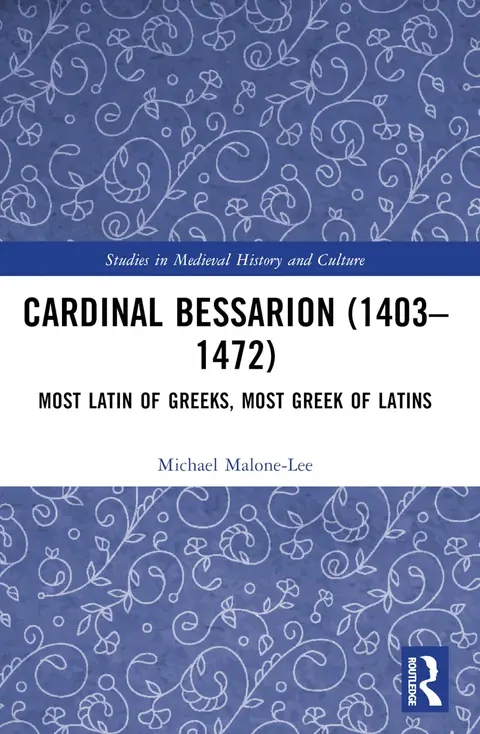 Cover of Cardinal Bessarion 1403–1472