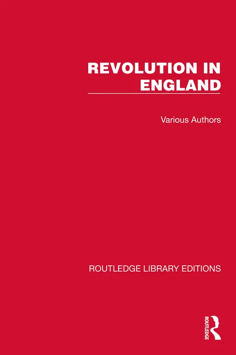 Cover of Routledge Library Editions
