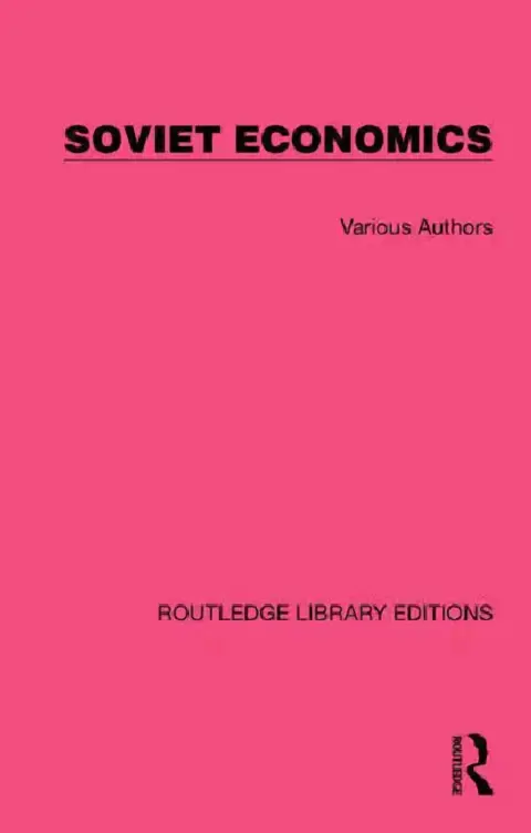 Cover of Soviet Economics