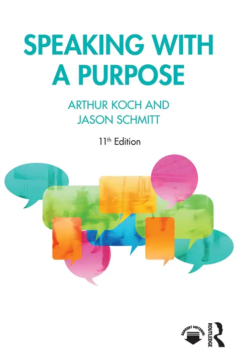 Cover of Speaking with a Purpose