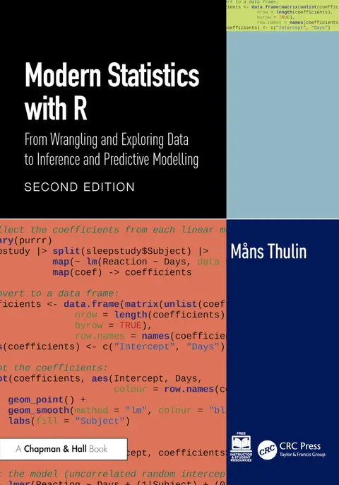 Cover of Modern Statistics with R