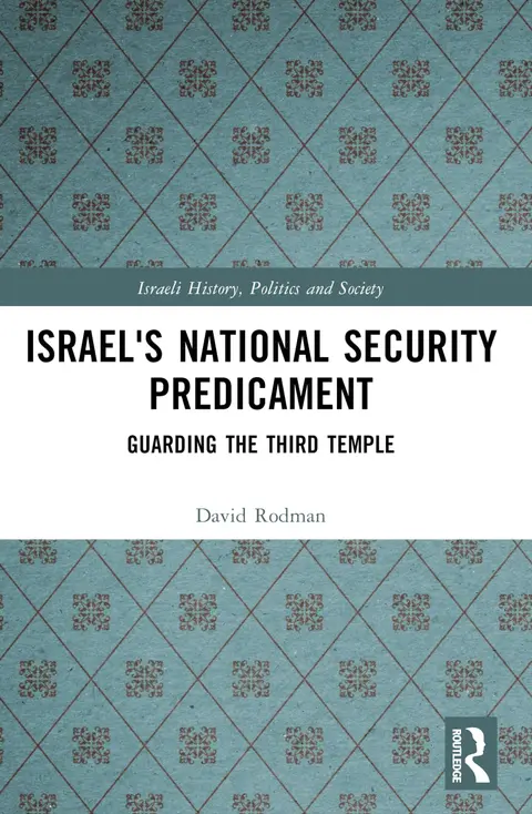 Cover of Israel's National Security Predicament