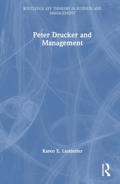 Cover of Peter Drucker and Management