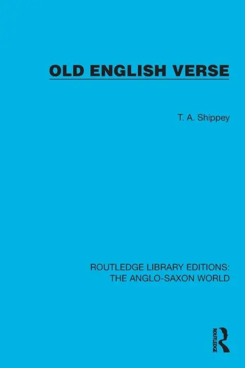 Cover of Old English Verse