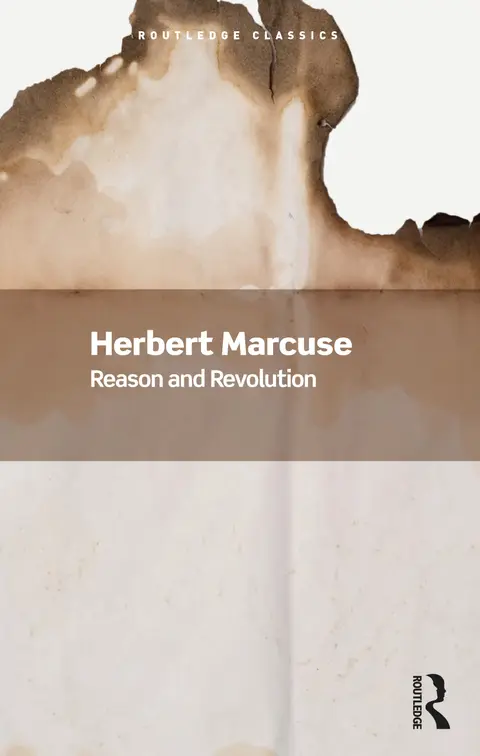 Cover of Reason and Revolution