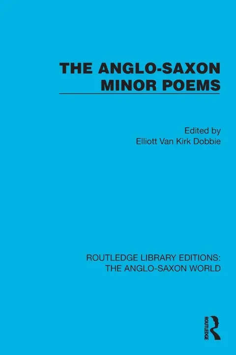 Cover of The Anglo-saxon Minor Poems
