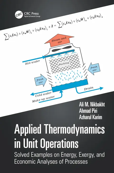 Cover of Applied Thermodynamics in Unit Operations