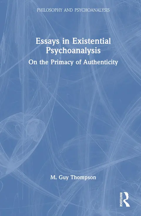 Cover of Essays in Existential Psychoanalysis