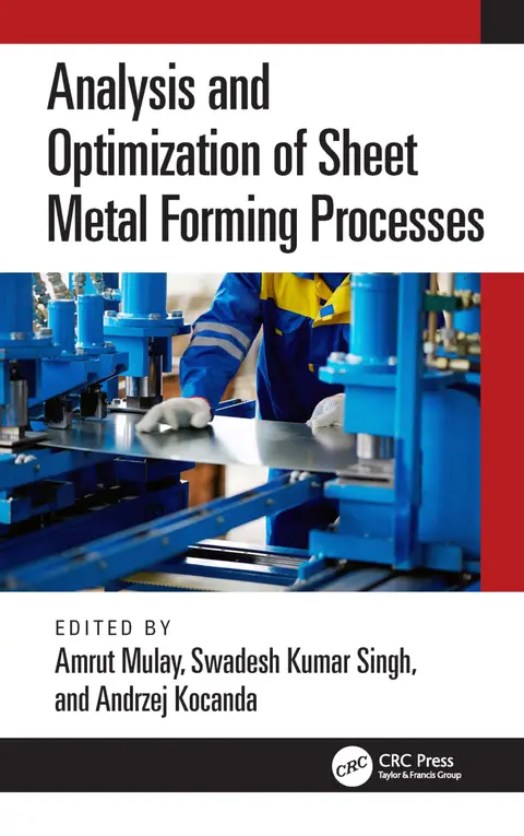 Cover of Analysis and Optimization of Sheet Metal Forming Processes