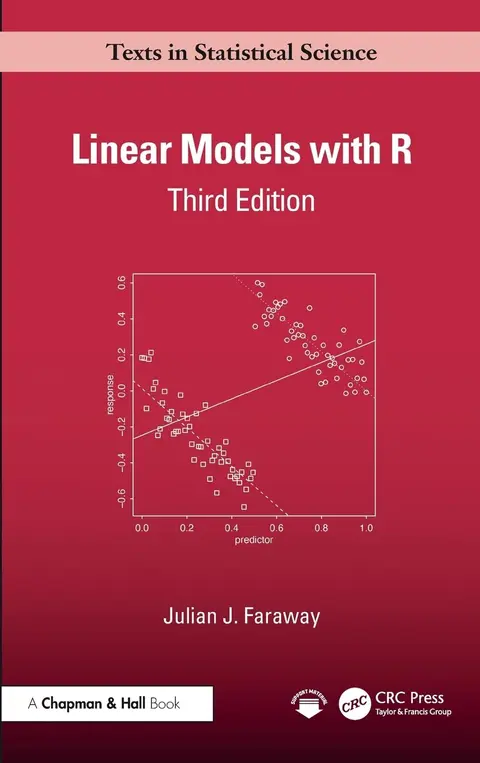 Cover of Linear Models with R 3ed (hb 2025)