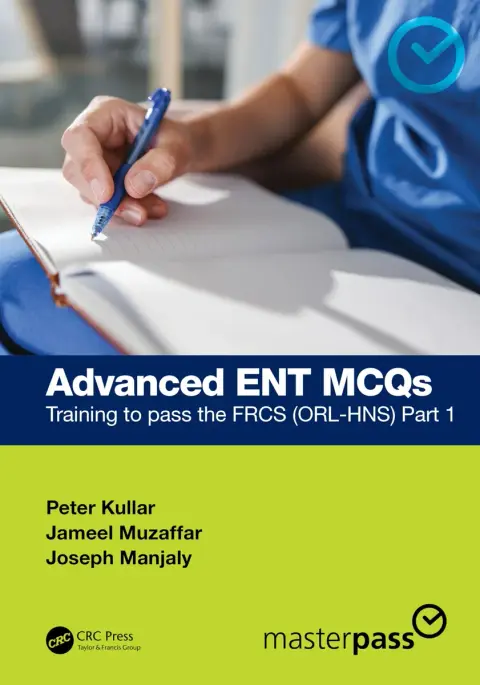 Cover of Advanced ENT MCQs