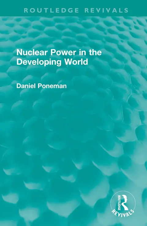 Cover of Nuclear Power in the Developing World