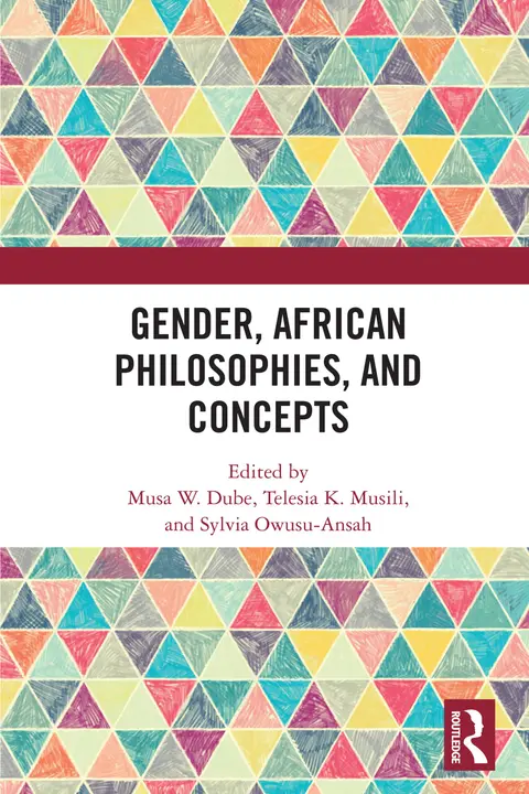 Cover of Gender, African Philosophies and Concepts