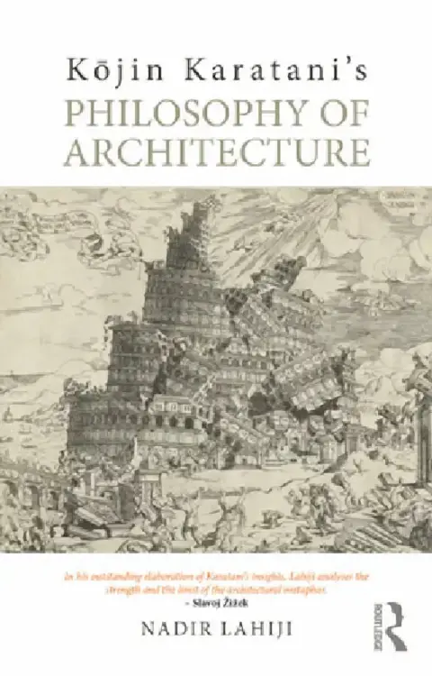 Cover of Kōjin Karatani’s Philosophy of Architecture