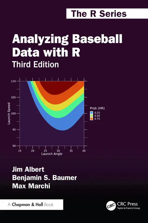 Cover of Analyzing Baseball Data with R